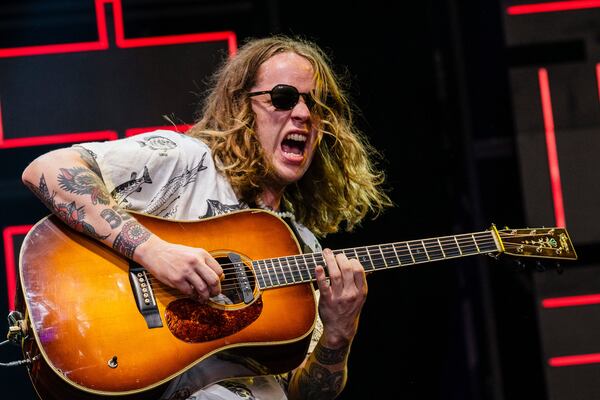 Bluegrass musician Billy Strings plays two nights at State Farm Arena next month. (John T. Greilick/The Detroit News/TNS)