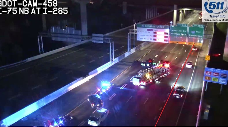 The deady rollover crash investigation blocked lanes and impacted traffic for several hours Sunday morning, according to the WSB 24-hour Traffic Center. Authorities did not clear the scene until after 7 a.m.