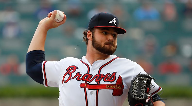 Pitcher Bryse Wilson.