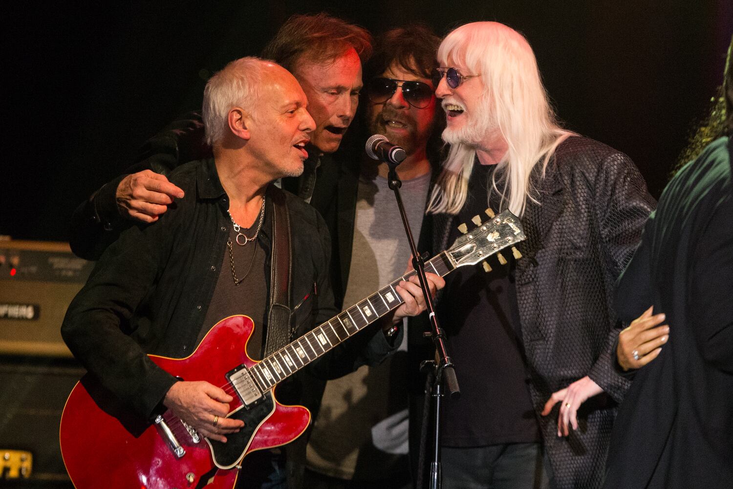 Peter Frampton and Edgar Winter