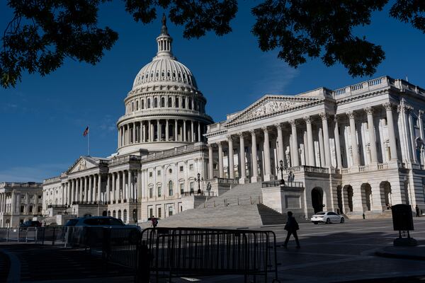 The Capitol is seen in Washington last month. (J. Scott Applewhite/AP)