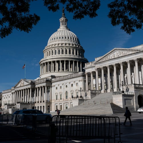 The Capitol is seen in Washington, Tuesday, June 16, 2026. (AP Photo/J. Scott Applewhite)