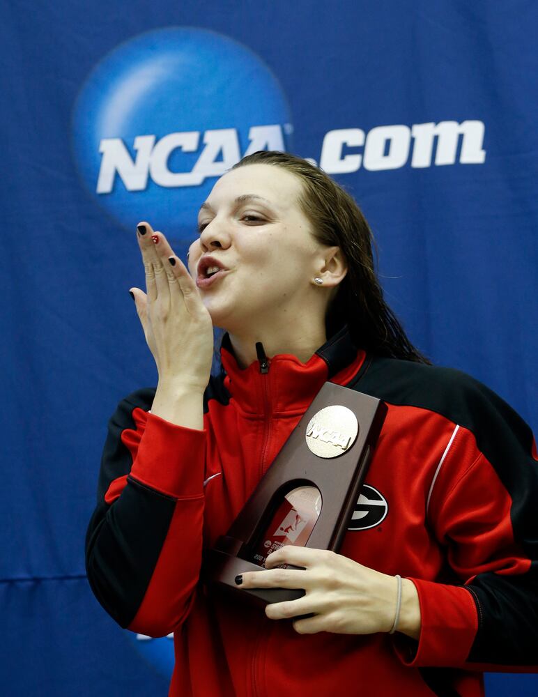 NCAA swimming and diving
