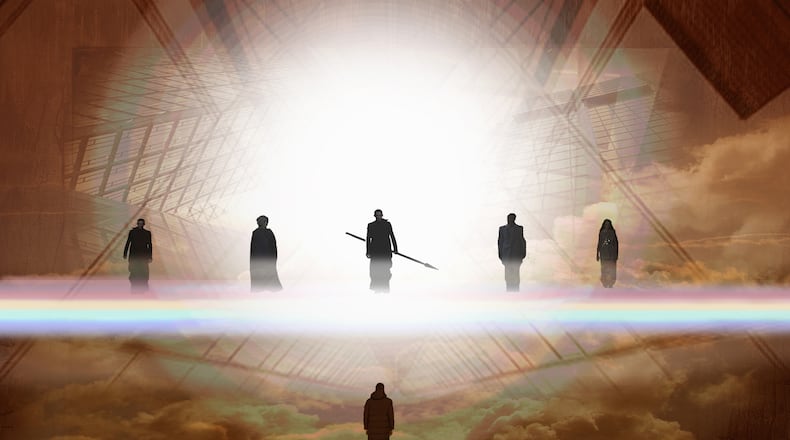 At the climax of "Das Rheingold" Wotan creates the rainbow bridge  to the gods a direct route back to Valhalla from Midgard. The Atlanta Opera's production of the Wagner classic will be a highlight of the opera company's new season. Photo: The Atlanta Opera