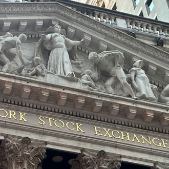 FIL:E - The New York Stock Exchange is shown in New York's Financial District on Dec. 23, 2024. (AP Photo/Peter Morgan, File)