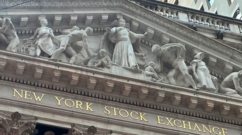 FIL:E - The New York Stock Exchange is shown in New York's Financial District on Dec. 23, 2024. (AP Photo/Peter Morgan, File)
