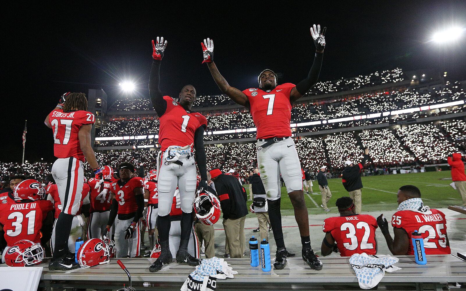 Photos: Bulldogs cruise past Missouri
