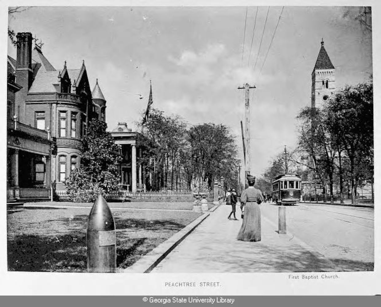 Flashback Photos: Remembering historic mansions on Peachtree Street