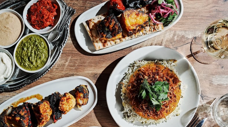 All three Delbar locations have the same menu, which includes an impressive array of traditional Persian dishes. (Courtesy of Delbar)