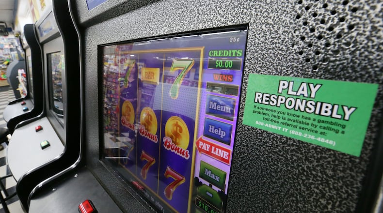 The founder and former executives of Lucky Bucks LLC, one of the largest coin-operated amusement machine companies in Georgia, have been accused by its new management team of looting the business of millions of dollars as it headed toward bankruptcy. BOB ANDRES / BANDRES@AJC.COM