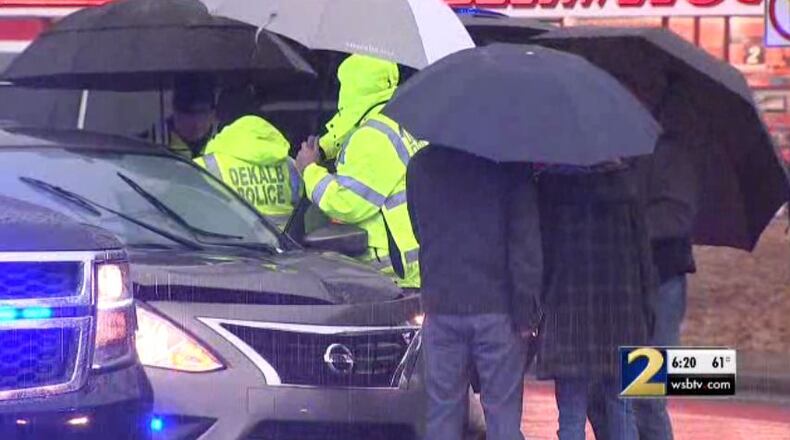 A woman was hit and killed by a car in Tucker around 7 a.m. Friday.