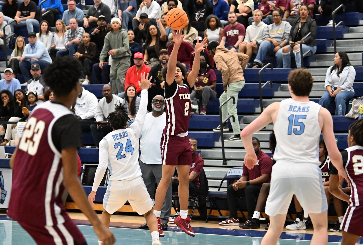 Tucker head coach James Hartry