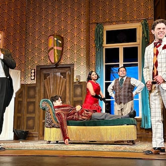 “The Play That Goes Wrong”, Aurora Theatre’s popular comedy, returns for a run from Thursday, Jan. 22, 2026, through Sunday, Feb. 15. (Courtesy of Aurora Theatre)
