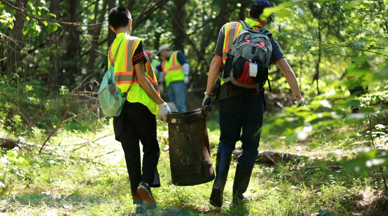 Great Gwinnett Wetlands returns 9 a.m. to 1 p.m. Saturday, Nov. 7; registration begins at 8:30 a.m. at Bromolow Creek & Wetlands at Steve Reynolds Boulevard, near Beaver Ruin Road. (Courtesy Gwinnett Clean and Beautiful)