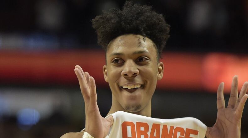 Syracuse freshman guard Malachi Richardson will work out for the Hawks.