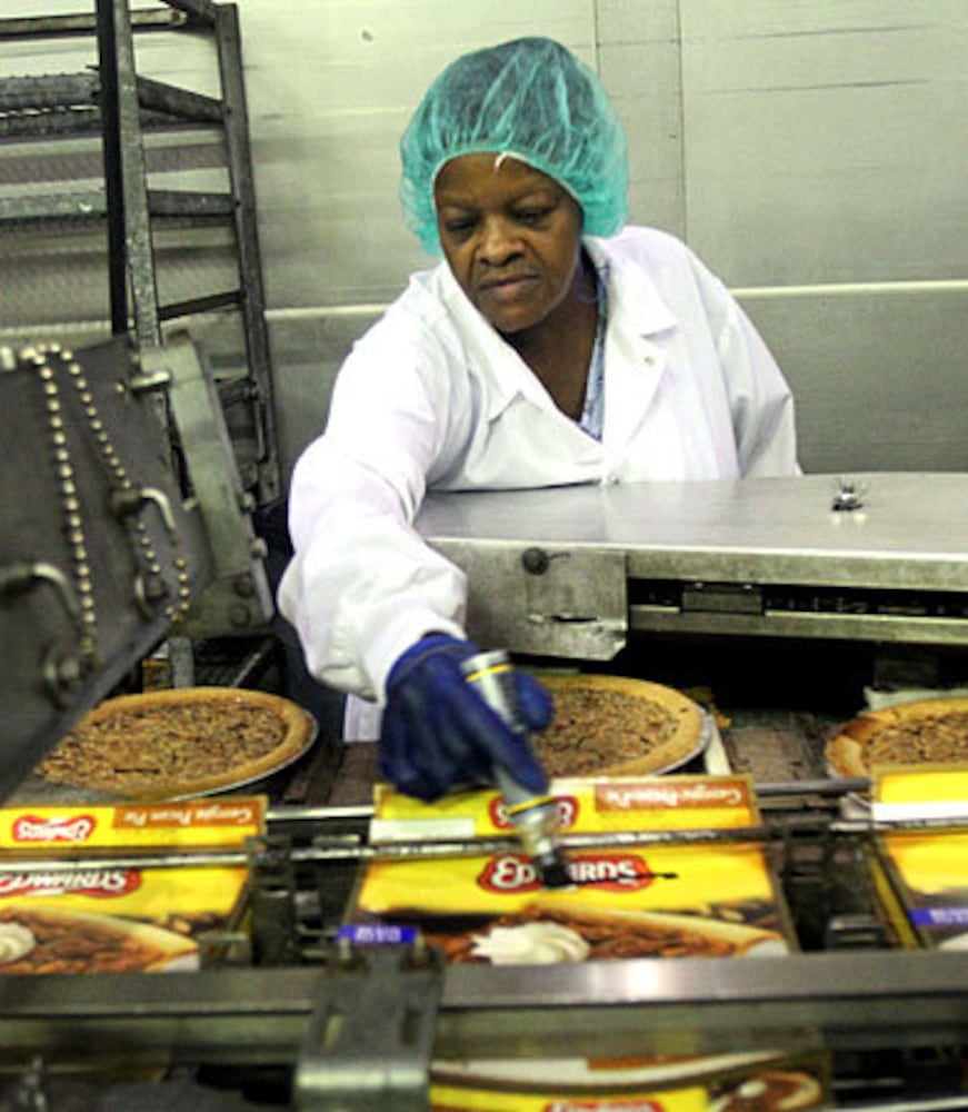 The Edwards Pie factory in Edgewood
