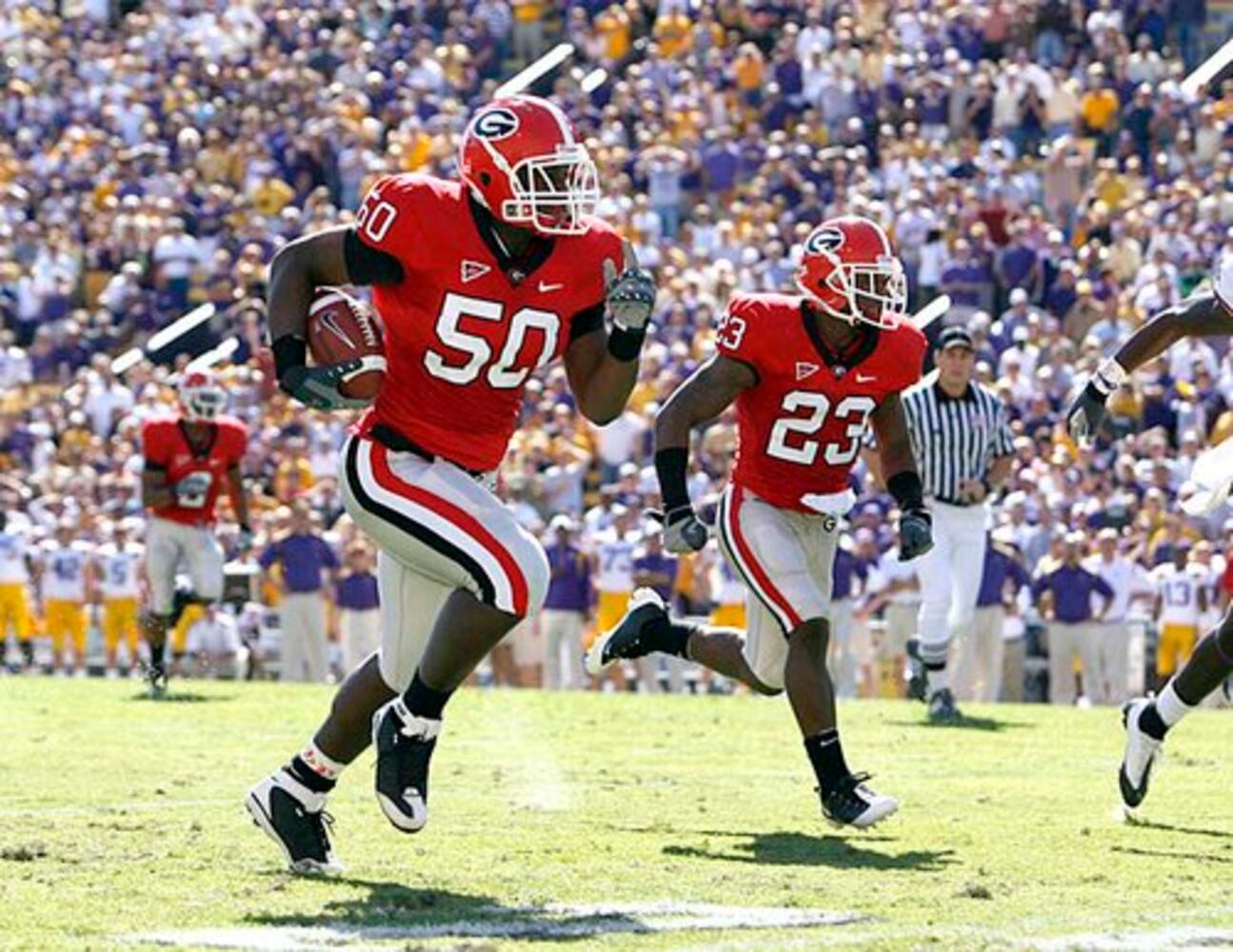 Georgia vs. LSU