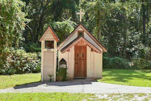 Christ’s Chapel, The Smallest Church in America, is bursting with love. 