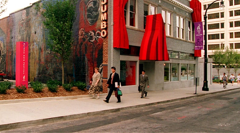 Restaurant Mumbo Jumbo opened in downtown Atlanta in time for the 1996 Olympics and closed in 2003. Longtime Atlanta chef Shaun Doty returned to Atlanta to work at the restaurant just after the Olympics. (AJC File Photo/John Spink)