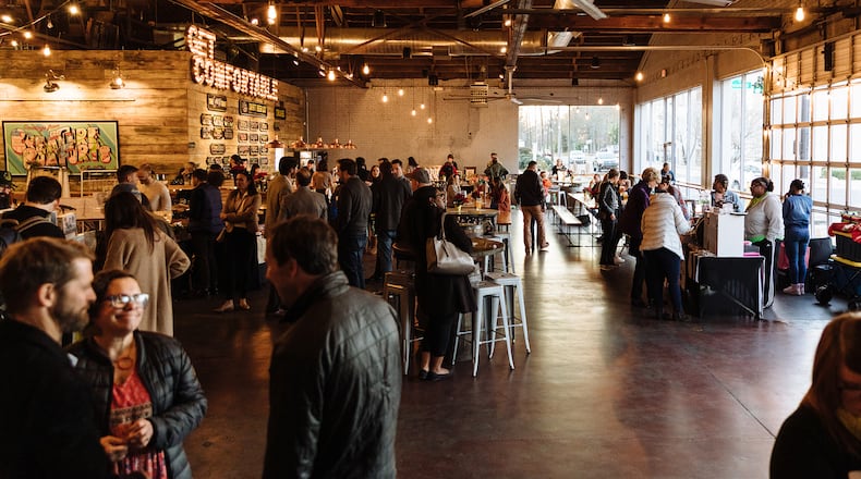Creature Comforts Brewing Company taproom.
(Courtesy of Creature Comforts Brewing Company)