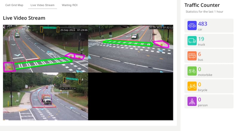Israeli startup ITC Intelligent Traffic Control is bringing a software solution to Peachtree Corners that can be applied to the city’s existing traffic infrastructure for adaptive control of traffic signal timing. (Courtesy City of Peachtree Corners)