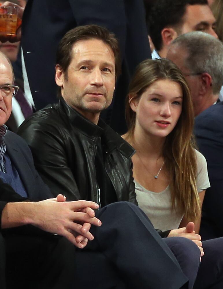 David Duchovny and Madeline