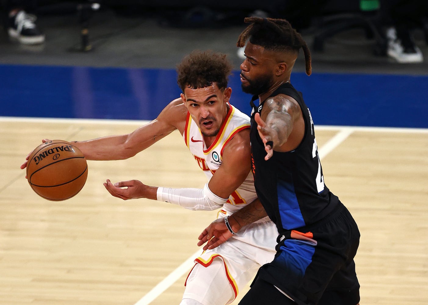 Hawks Knicks Game 2 for AJC