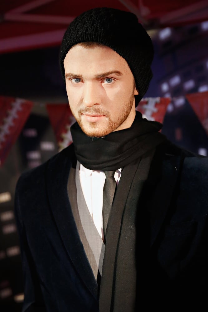 Creepy wax figures of famous people