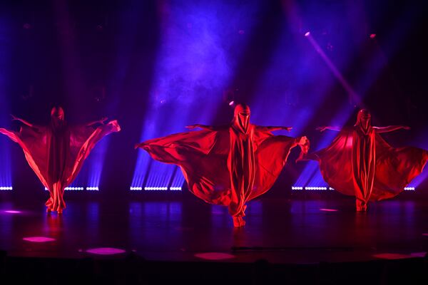 "The Empire Strips Back" — pictured in May at the Rio Las Vegas in Nevada — is playing at Atlanta's Pullman Yards until Nov. 16. (Denise Truscello/Getty Images for "The Empire Strips Back")