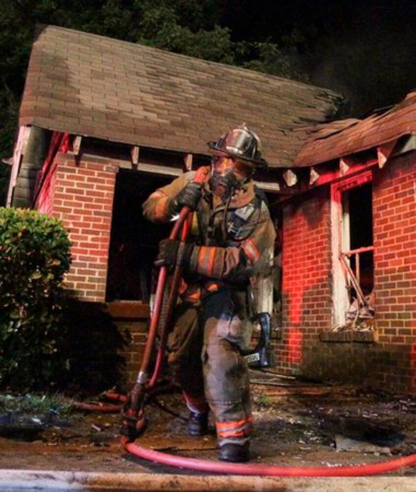 Arson suspected in Clayton house fire