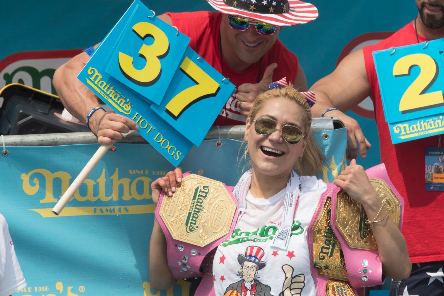 Photos: 2018 Nathan's Famous International Hot Dog Eating Contest
