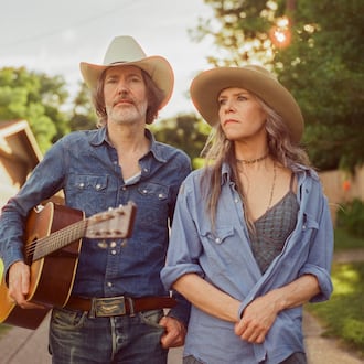 David Rawlings and Gillian Welch headline Amplify Decatur’s Saturday night concert, playing at 9:30 p.m. on Decatur Square’s new stage. (Courtesy of Alysse Gafkjen)