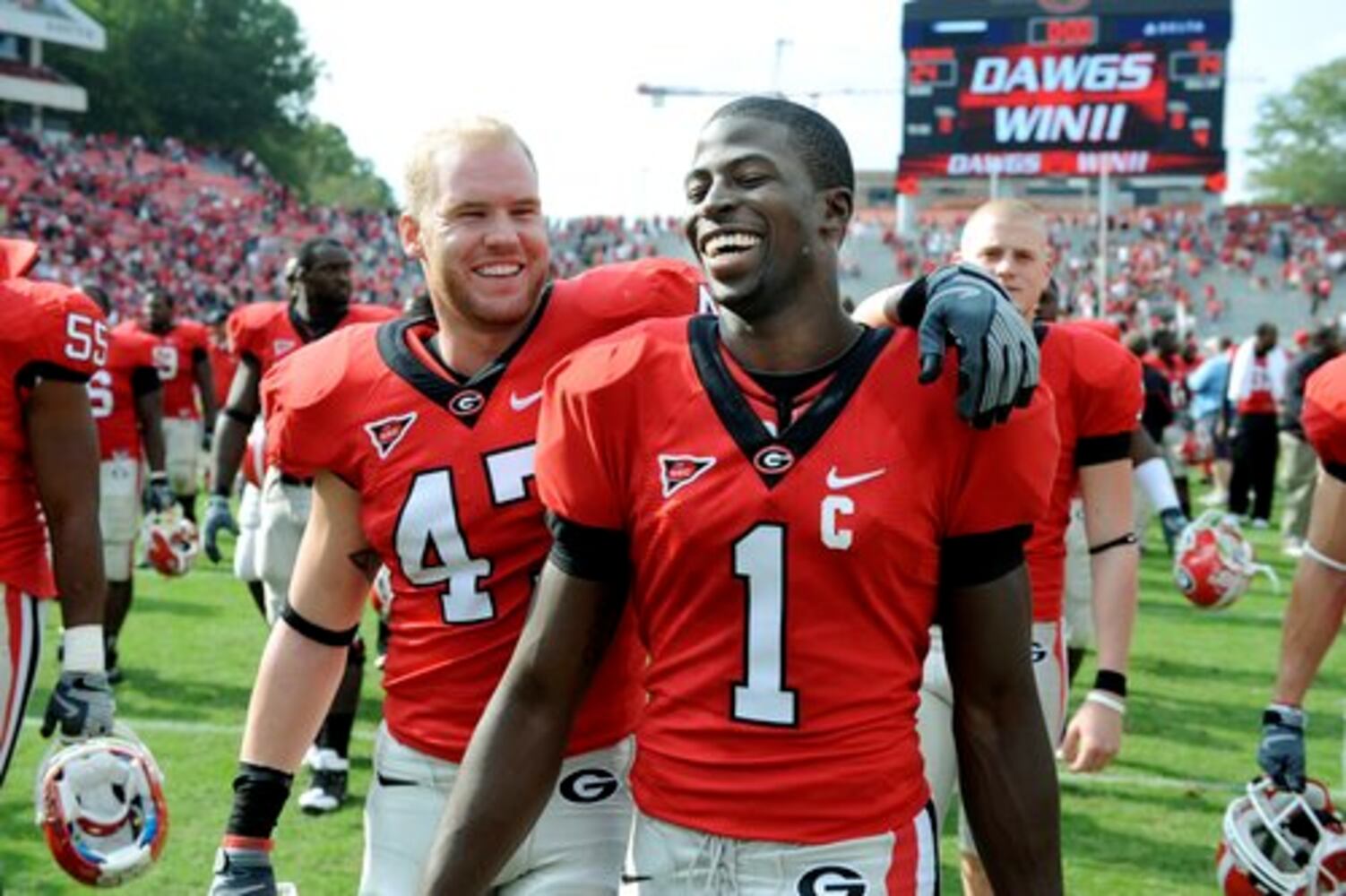 Who's the best receiver in UGA history?