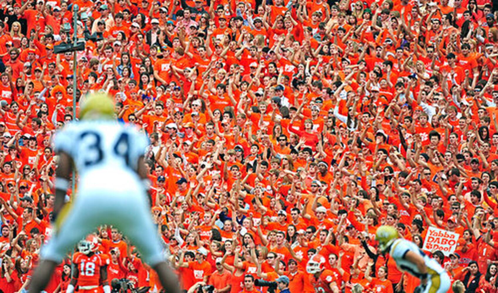 College Football Photos: Ga. Tech at Clemson
