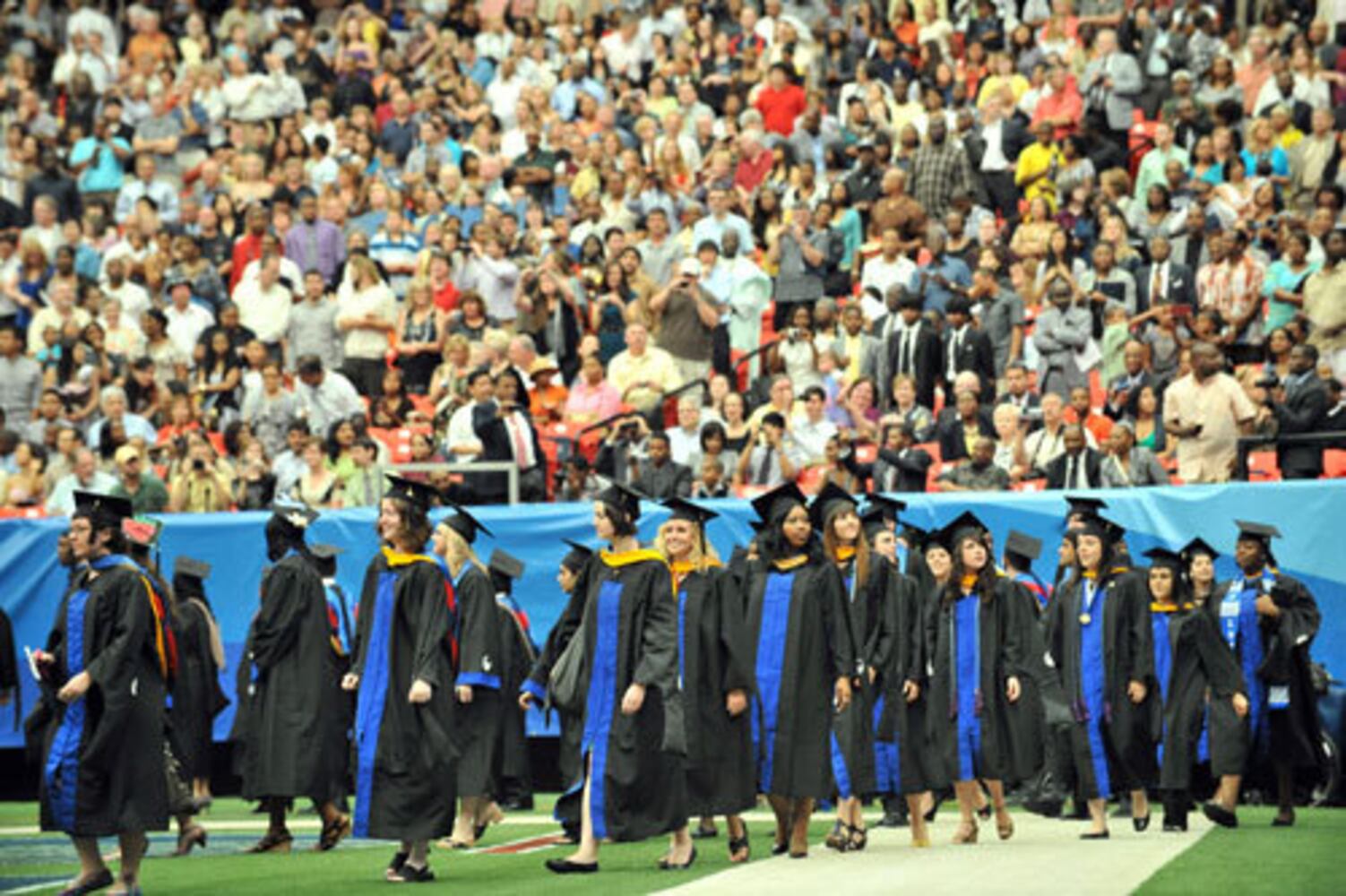 Jimmy Carter speaks at GSU commencement