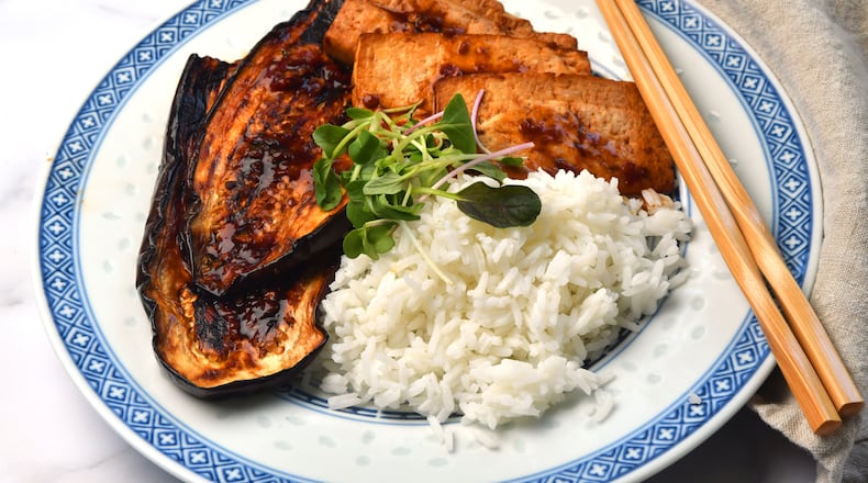 Spicy Broiled Tofu and Eggplant
(CHRIS HUNT FOR THE ATLANTA JOURNAL-CONSTITUTION)