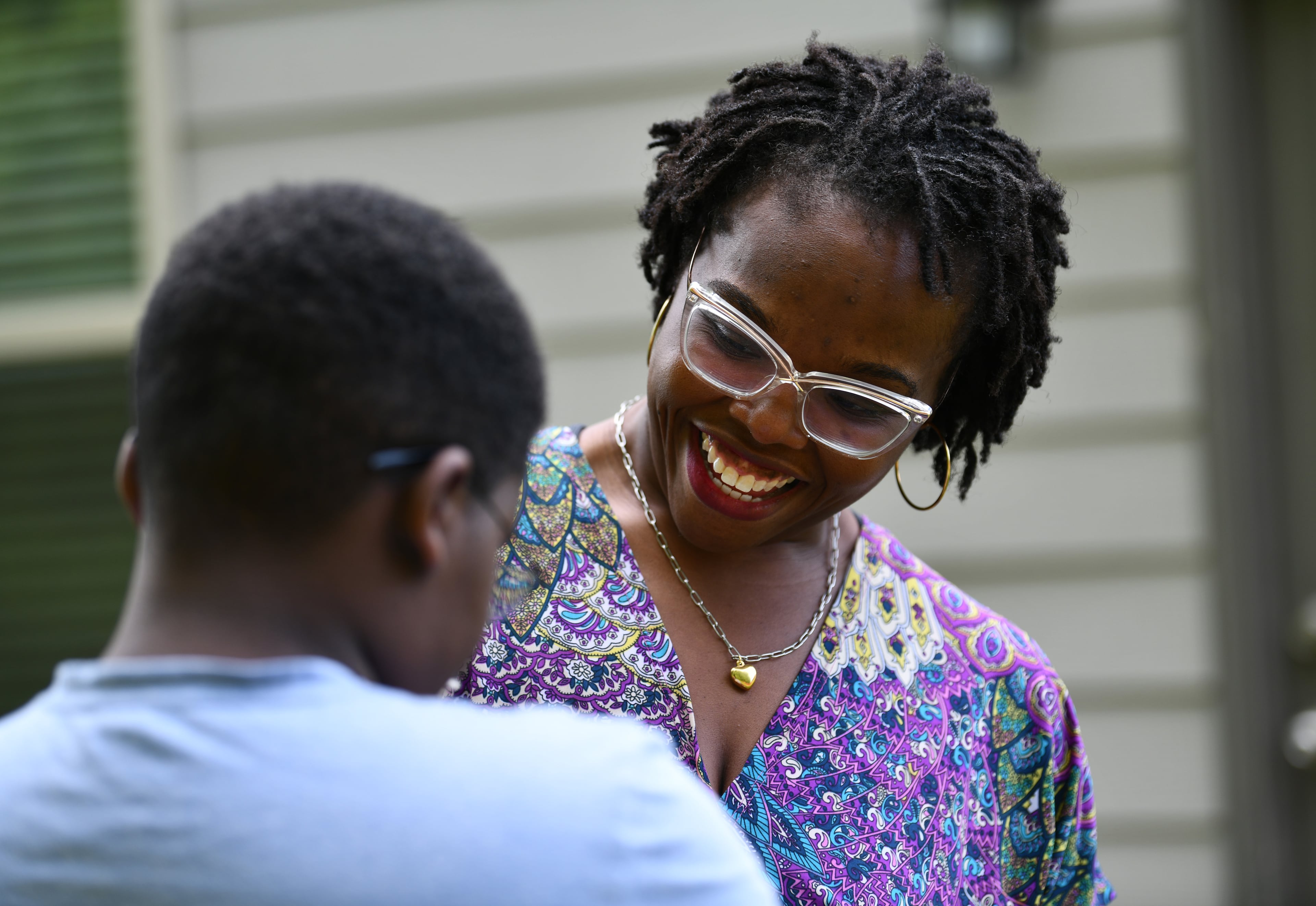 Jatoyia Armour, who won a court battle to remove her son from GNETS, says that her experience makes her wonder how many Black boys may be placed in the program unnecessarily. (Hyosub Shin/AJC)