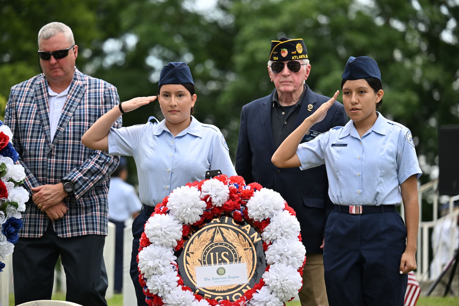 Memorial Day ceremony held at national cemetery in Marietta