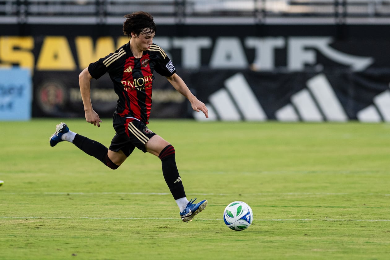 Midfielder Santiago Pita started 10 matches for Atlanta United 2 with two goals and two assists last season. (Julian Alexander/Atlanta United)