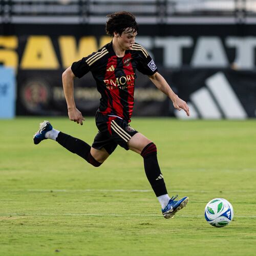 Midfielder Santiago Pita started 10 matches for Atlanta United 2 with two goals and two assists last season. (Julian Alexander/Atlanta United)