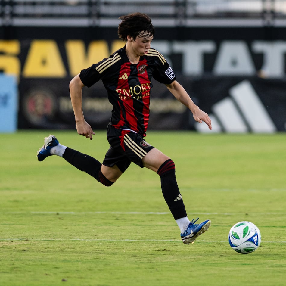 Midfielder Santiago Pita started 10 matches for Atlanta United 2 with two goals and two assists last season. (Julian Alexander/Atlanta United)