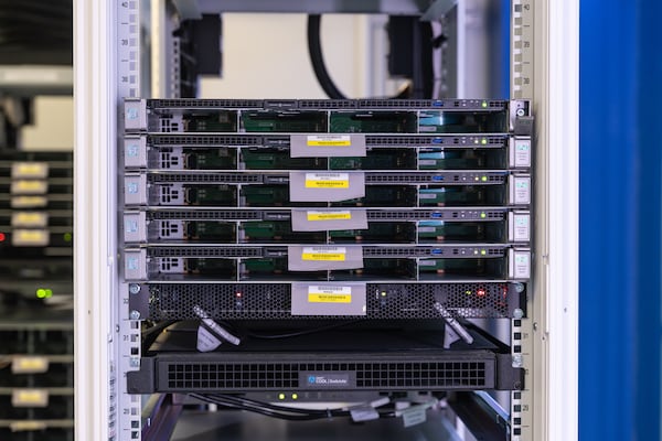 Inside the Microsoft Data Center Academy at Atlanta Technical College, Wednesday, May 20, 2026. (Ben Hendren for the AJC)