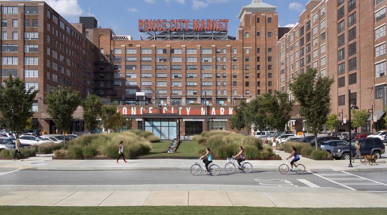 Head to Ponce City Market this weekend and get a free ride thanks to Uber. Photo credit: Blue Hominy PR.