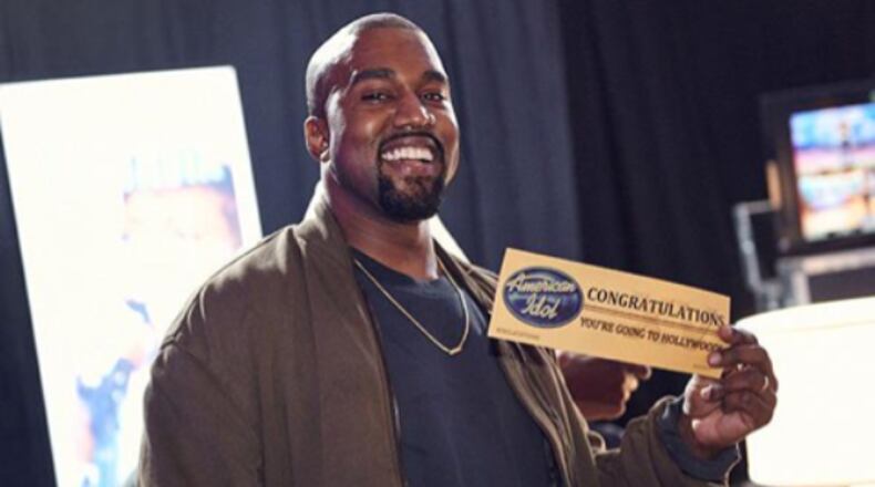 Publicity! Kanye West "tries out" for "Idol"! CREDIT: Fox