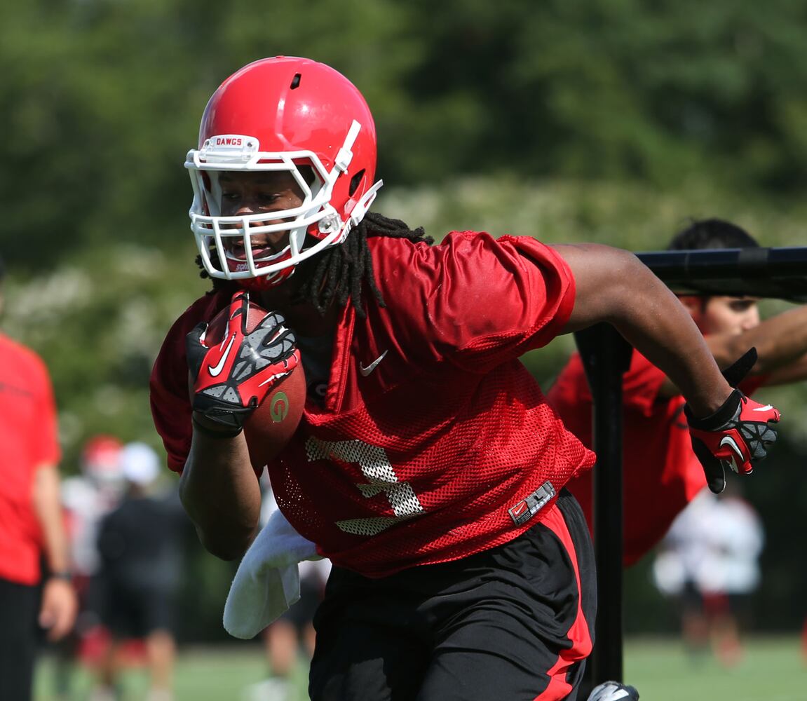 Photos: UGA's first day of practice
