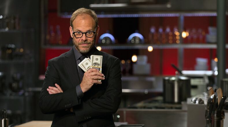 Alton Brown hosts Food Network's "Cutthroat Kitchen."