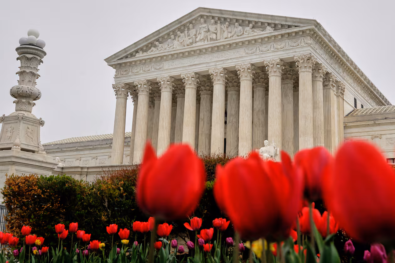 The U.S. Supreme Court recently ruled 6-3 that state legislatures can eliminate minority opportunity districts that were previously required or allowed under Section 2 of the Voting Rights Act. (Rahmat Gul/AP)