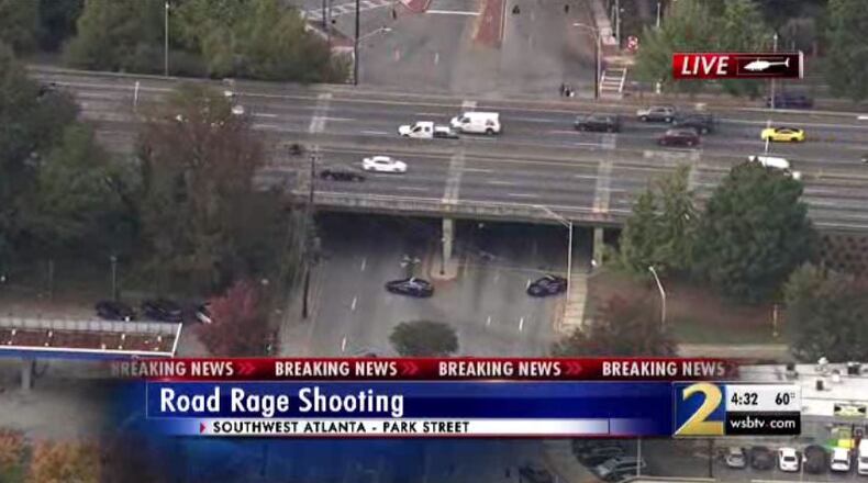 The incident happened at Lucile Avenue and Joseph E. Lowery Boulevard in southwest Atlanta.