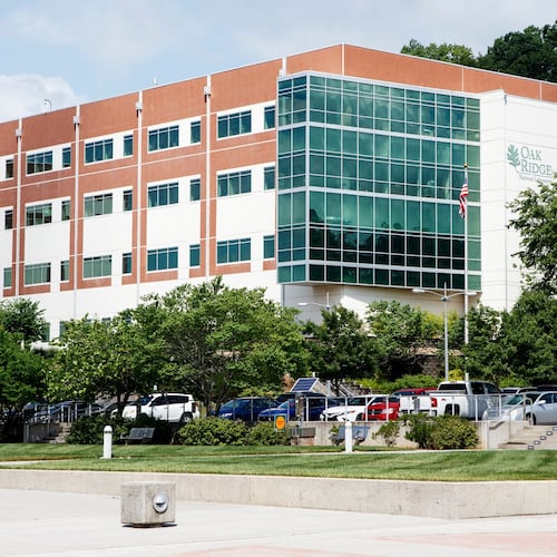 FILE - The Multiprogram Research Facility is seen at Oak Ridge National Laboratory, June 10, 2019, in Oak Ridge, Tenn. (C.B. Schmelter/Chattanooga Times Free Press via AP, File)