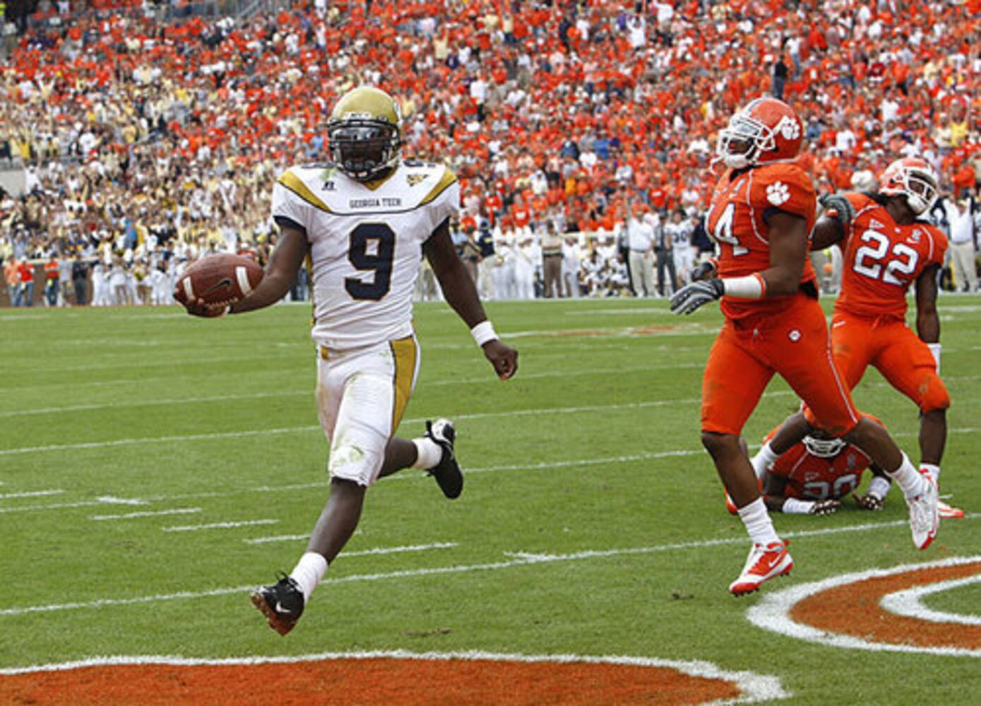 College Football Photos: Ga. Tech at Clemson